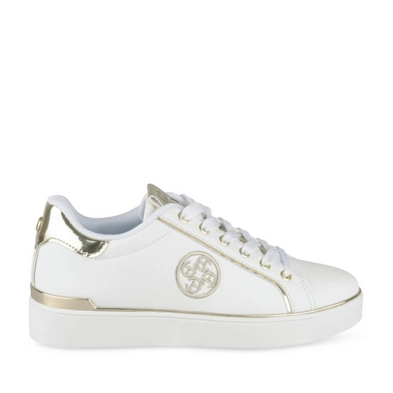 Baskets BLANC/OR Femme