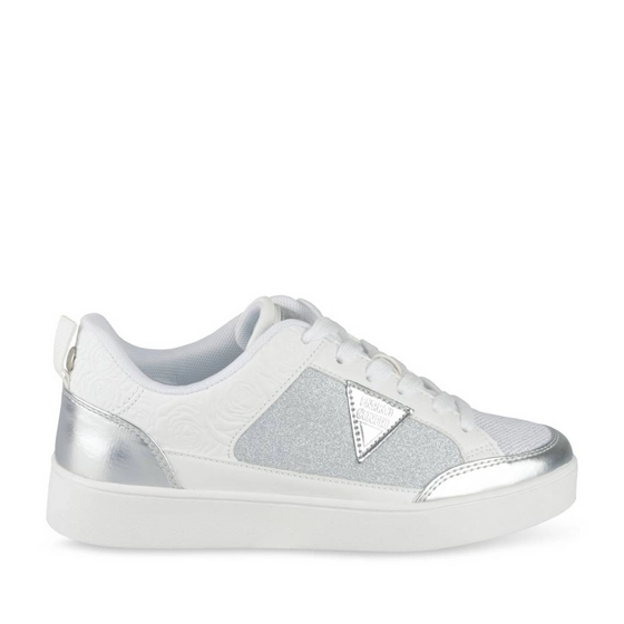 Baskets BLANC/ARGENT Femme