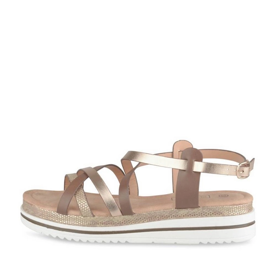 Sandalen_avec_talon KASTANJEBRUIN Dames