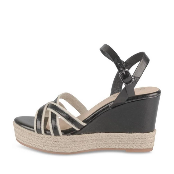 Sandalen_avec_talon ZWART Dames