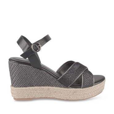 Sandalen_avec_talon ZWART Dames