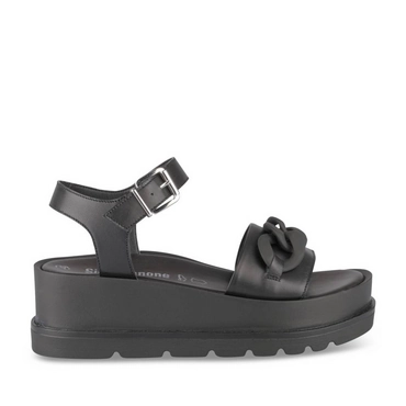 Sandalen_avec_talon ZWART Dames