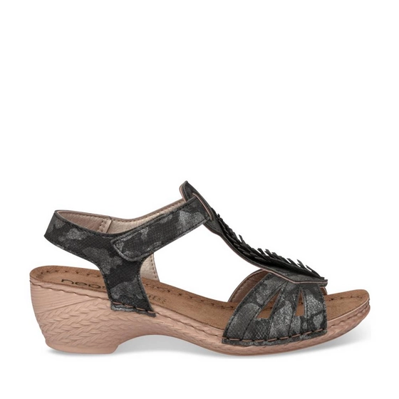 Sandalen_avec_talon ZWART Dames