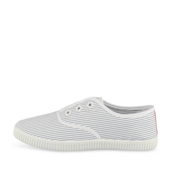 Baskets BLANC/BLEU Femme