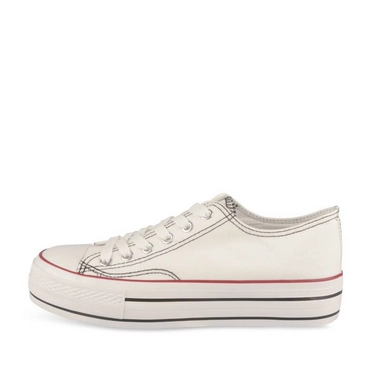 Baskets BLANC/NOIR Femme