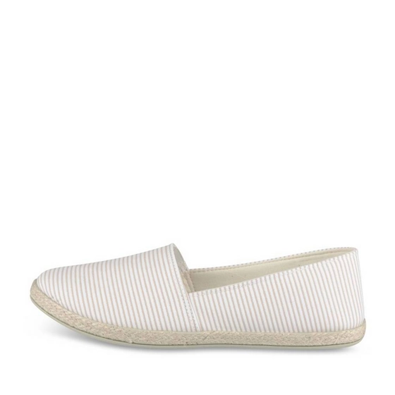 Espadrilles BLANC / BEIGE Femme