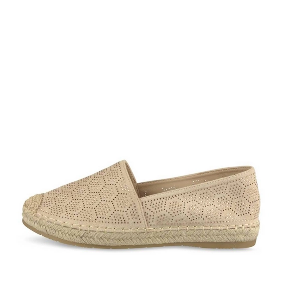 Espadrilles_avec_talon BEIGE Dames