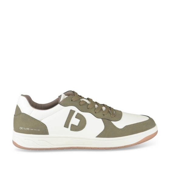 Sneakers WIT/KAKI Heren