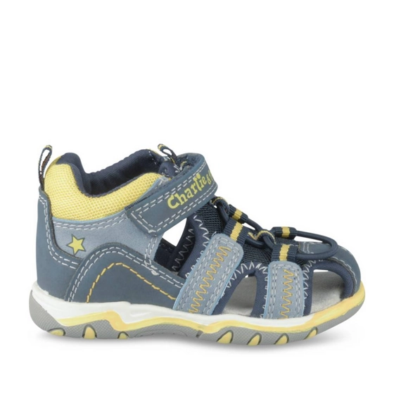 Sandalen BLAUW/GEEL Jongen