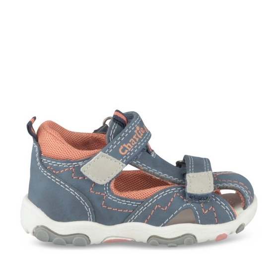 Sandalen BLAUW/ORANJE Jongen