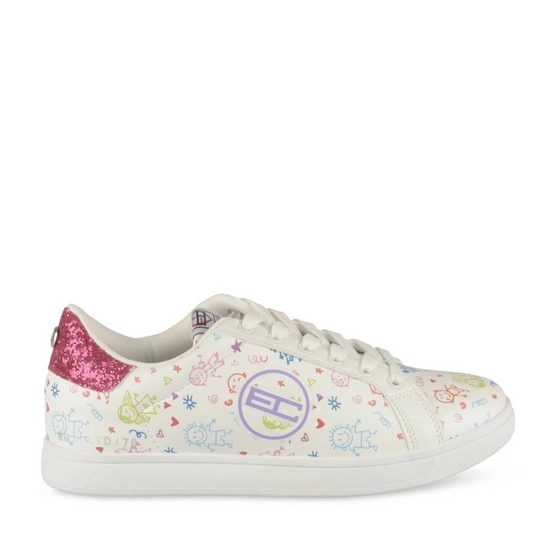 Sneakers WIT/MULTICOLOR Meisjes
