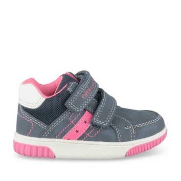 Baskets MARINE/ROSE Fille