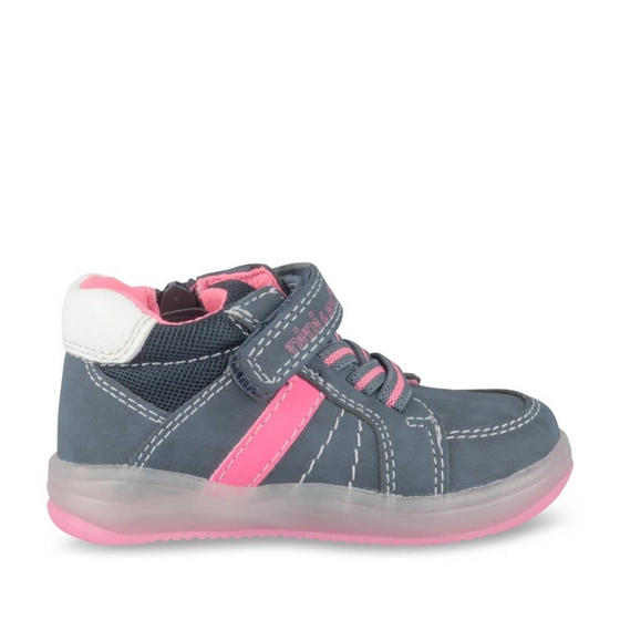 Baskets MARINE/ROSE Fille
