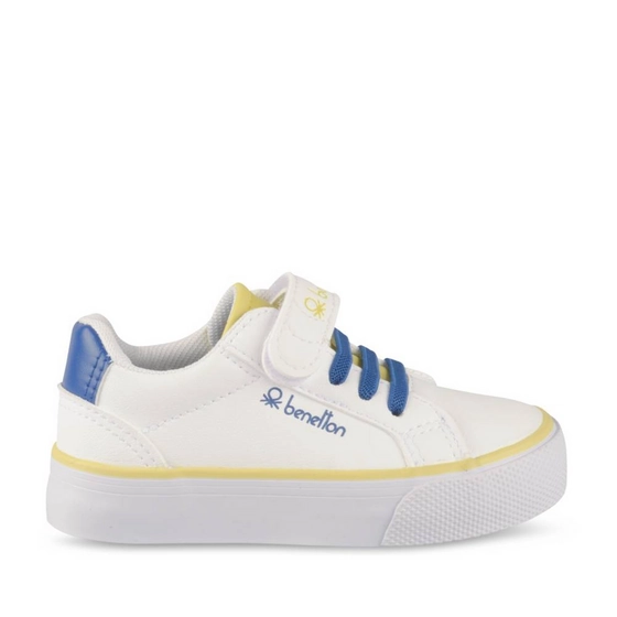 Baskets BLANC/BLEU Garçon