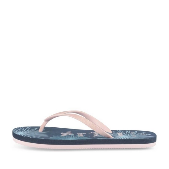 Teenslippers_avec_talon BLAUW/NAVY Dames