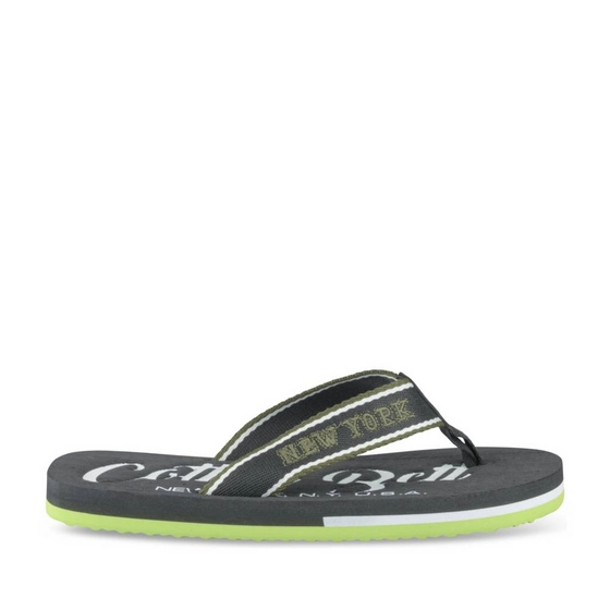 Teenslippers ZWART Heren