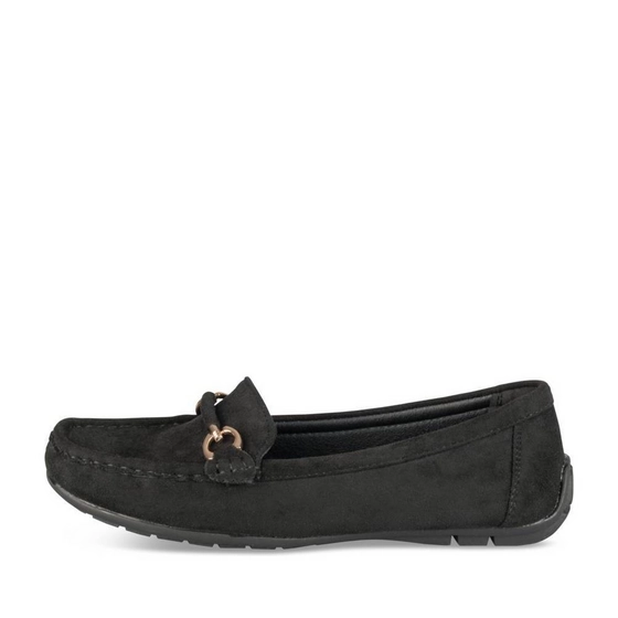 Mocassins_avec_talon ZWART Dames