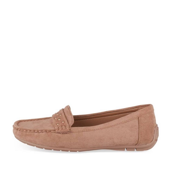 Mocassins_avec_talon BEIGE Dames