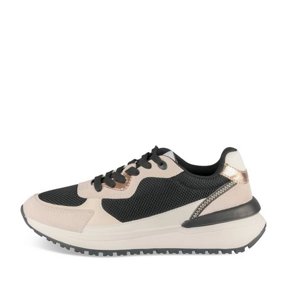 Baskets NOIR/BEIGE Femme