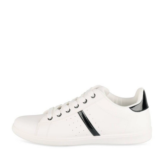 Baskets BLANC/NOIR Femme