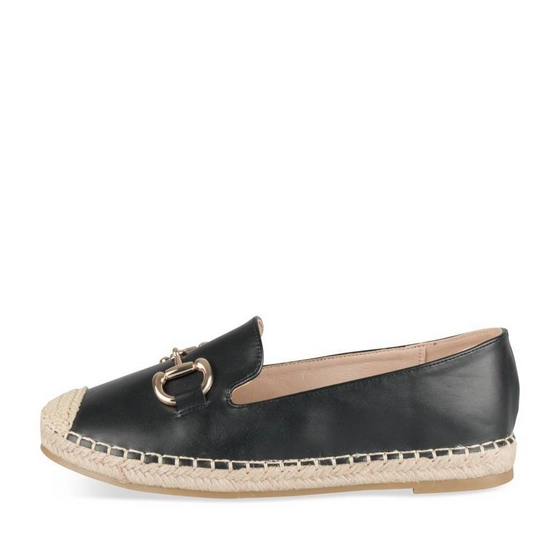 Espadrilles_avec_talon ZWART Dames