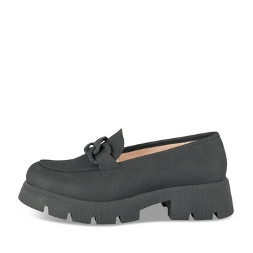 Mocassins_avec_talon ZWART Dames