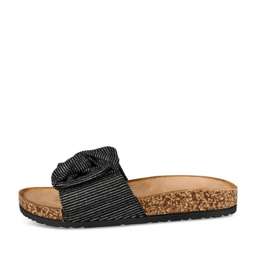 Slippers_avec_talon ZWART Dames