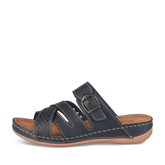 Slippers_avec_talon NAVY Dames