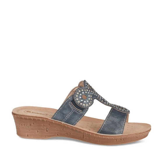Mules MARINE Femme