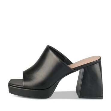 Slippers_avec_talon ZWART Dames