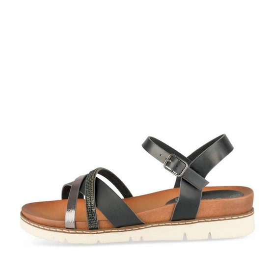 Sandalen_avec_talon ZWART Dames