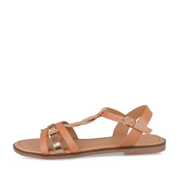 Sandalen_avec_talon KASTANJEBRUIN Dames