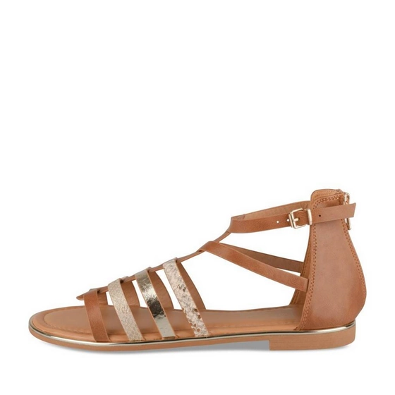 Sandales COGNAC Femme