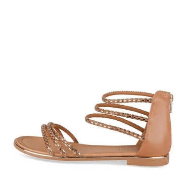 Sandalen_avec_talon KASTANJEBRUIN Dames