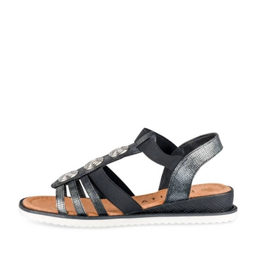 Sandalen_avec_talon ZWART Dames