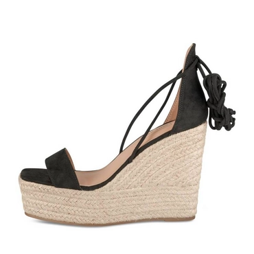 Sandalen_avec_talon ZWART Dames