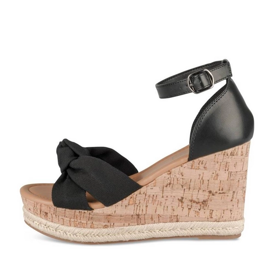 Sandalen_avec_talon ZWART Dames