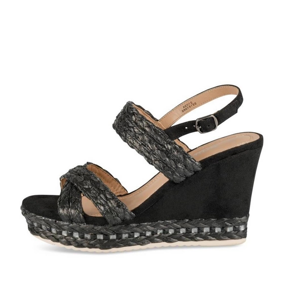Sandalen_avec_talon ZWART Dames