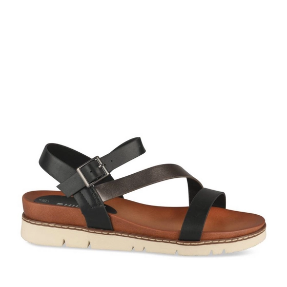 Sandalen_avec_talon ZWART Dames