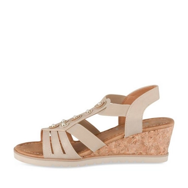 Sandalen_avec_talon BEIGE Dames