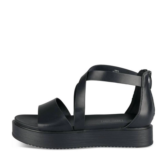 Sandalen_avec_talon ZWART Dames