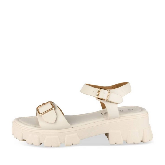 Sandalen_avec_talon BEIGE Dames