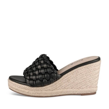 Slippers_avec_talon ZWART Dames