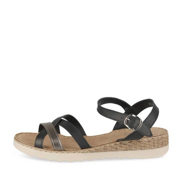 Sandalen_avec_talon ZWART Dames