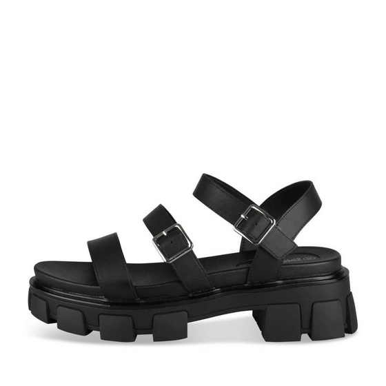 Sandalen_avec_talon ZWART Dames