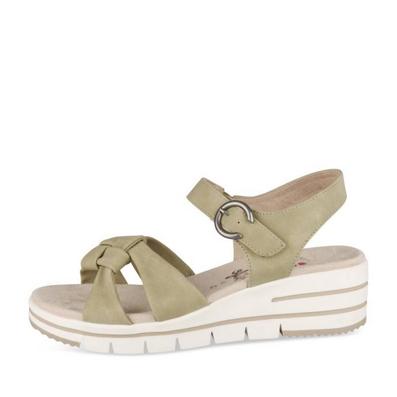 Sandales VERT Femme