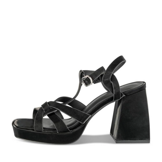 Sandalen_avec_talon ZWART Dames