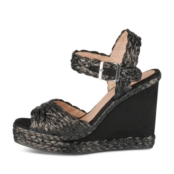 Sandalen_avec_talon ZWART Dames