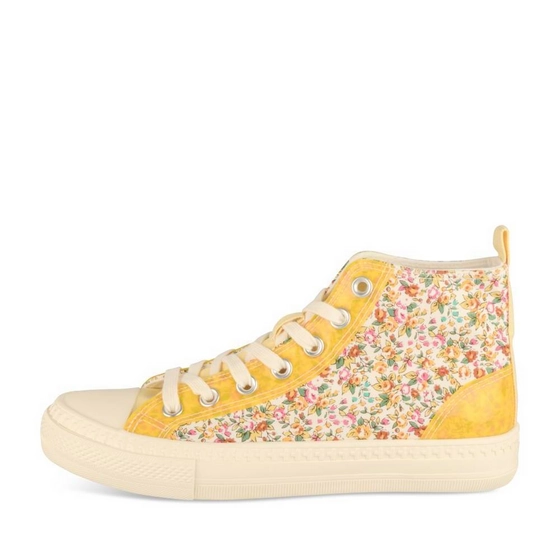 Baskets JAUNE Femme