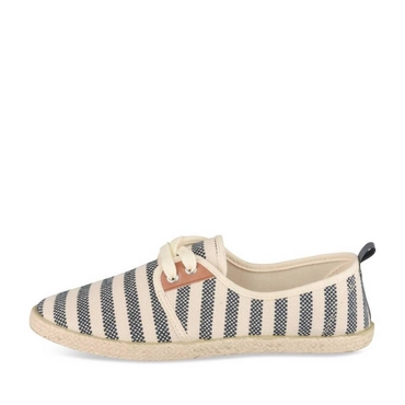 Espadrilles BLANC/BLEU Femme